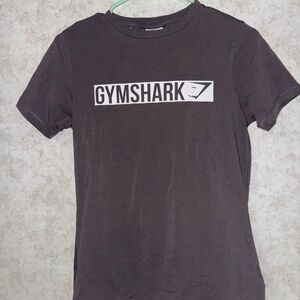 Gymshark Dark Gray Logo Tee